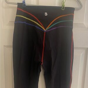 Buffbunny rainbow leggings XL (extra large)